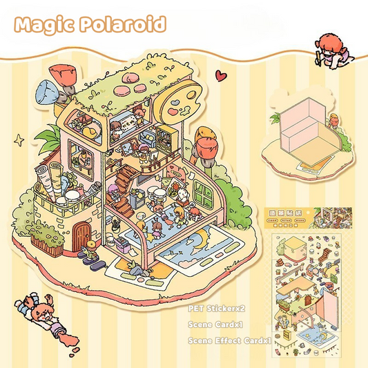 Yilan Mini Landscape Stickers 46 Magic Polaroid