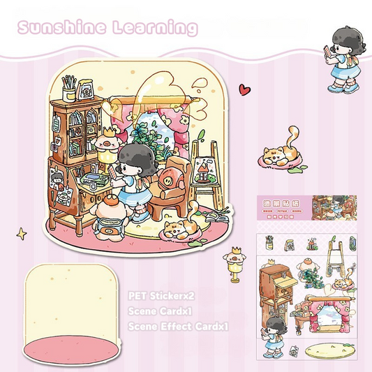 Yilan Mini Landscape Stickers 59 Sunshine Learning